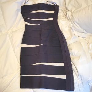 Herve Leger Tube Top body con Dress